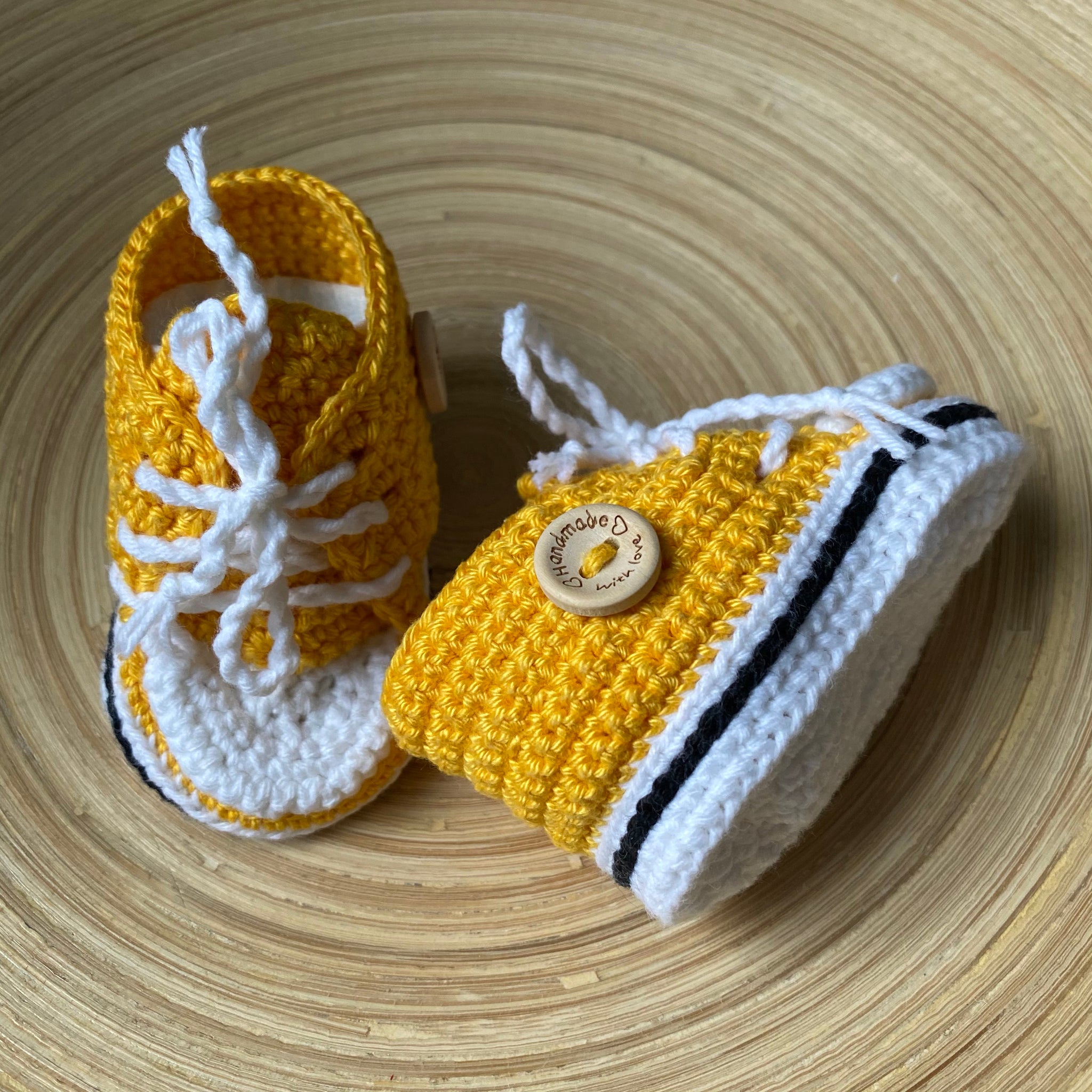 Babyslofjes gympjes geel 💛👟 – Knuf