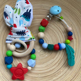 Bunny bijtring dino 🦕